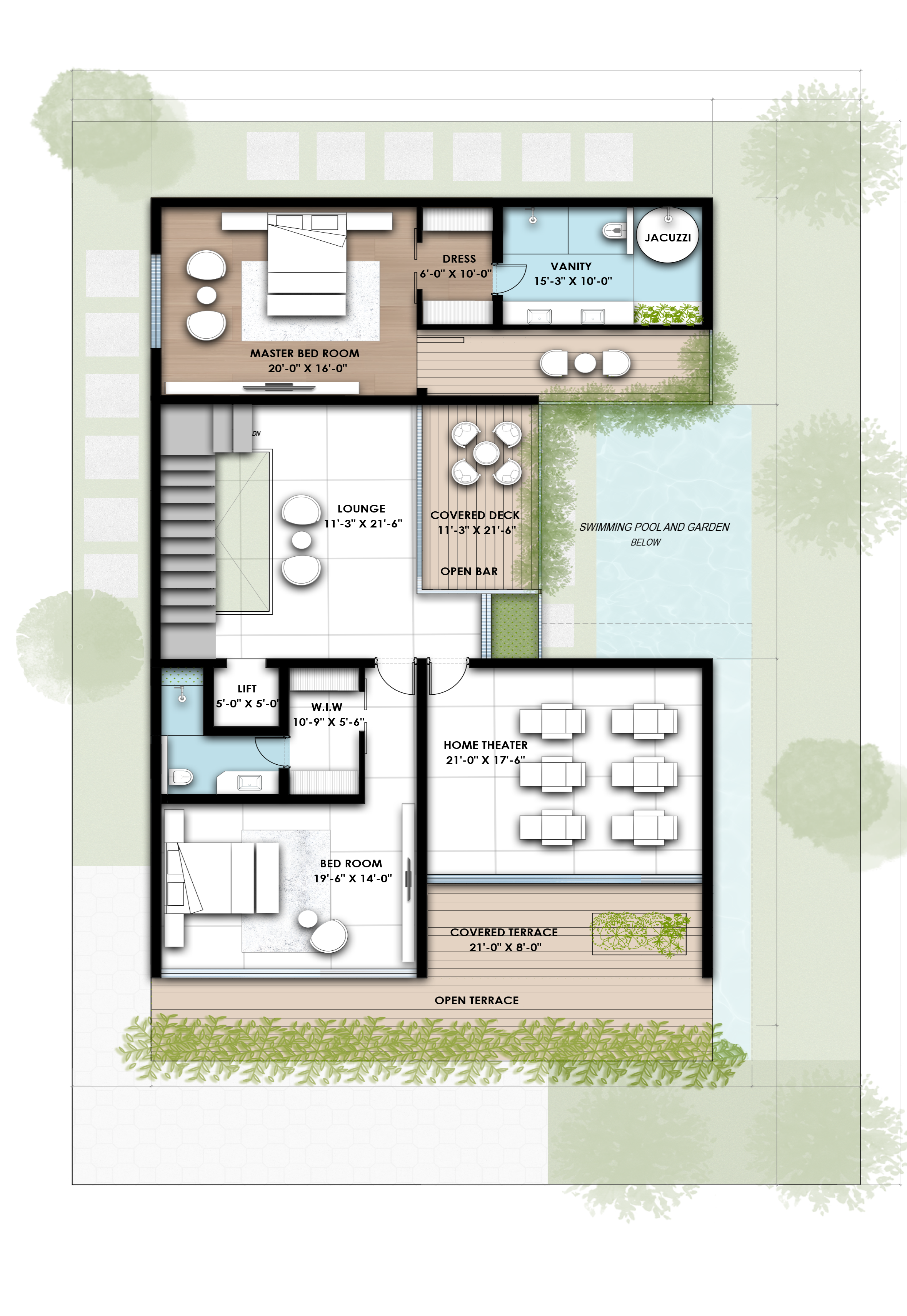 600 East Floorplan
